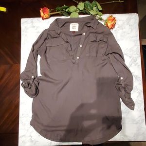 Olive green Tshirt dress